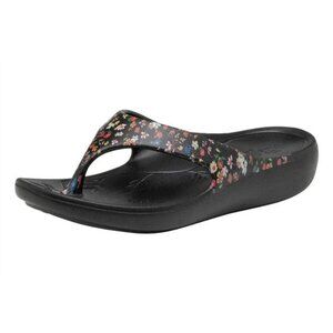 NWT Alegria Ode Kindred Sandal Foam Women's Recovery Thong 8 8.5 38 w/ Keychain